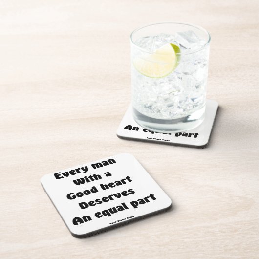 Gutes Herz Untersetzer (Rechte Seite)