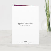 Gutes Hexenkätzchen, Niedliches Halloween-Katzengr Karte (Rückseite)