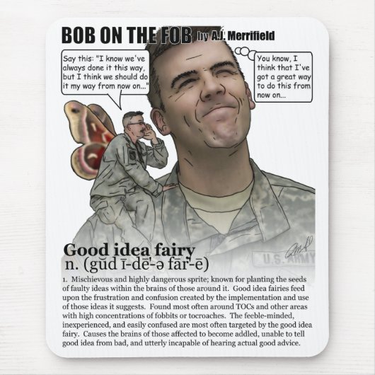 Gutes Ideen-Fee mousepad (Vorne)