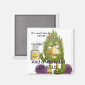 Gutes Jesus Magnet (Vorderseite/Rückseite)