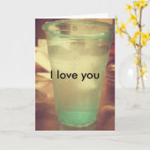 Gutes Jubiläum - Greifkarte Karte (Gelbe Blume)