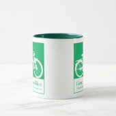 Gutes Karma fährt Tasse rad (Zentrum)