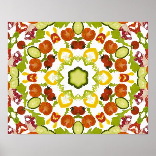 Gutes Karma und Wohlbefinden durch eine gesunde Er Poster (Vorne)