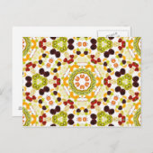 Gutes Karma und Wohlbefinden durch eine gesunde Er Postkarte (Vorne/Hinten)