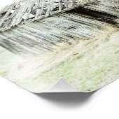 Gutes Knochen Bauernhof Stil Stall Fotodruck (Ecke)