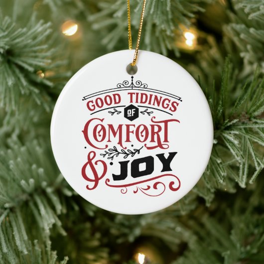 Gutes Komfortniveau und Freude | Bauernhof Keramik Ornament (Baum)