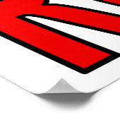 Gutes kommt denen, die laufen! poster (Ecke)