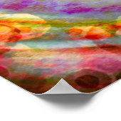 Gutes kommt denen, die Motivation hegen Poster (Ecke)