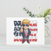 Gutes kommt! einladung (Stehend Vorderseite)