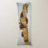 GUTES LEBEN, HÄUFIG LAGEN, LIEBE VIEL KÖRPER PILLO SEITENSCHLÄFERKISSEN (Vorderseite Vertikal)