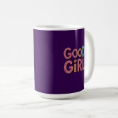Gutes Mädchen Kaffeetasse (VorderseiteRechts)