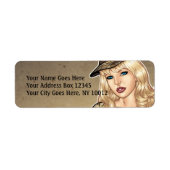 Gutes Mädchen mit einem Gun Button-up von Al Rio (Vorne)