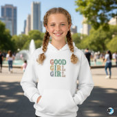 GUTES MÄDCHEN-STIL HOODIE