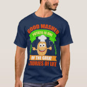 Gutes Mashtato große Luxusgüter des Lebens Unisex T-Shirt (Vorderseite)