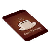 GUTES MORGEN KAFFEE GETRÄNKE CAPPUCCINO MOCHA MAGNET (Rechte Seite)