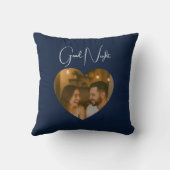 Gutes Morgenessen & gutes Nachtessen Foto Kissen (Rückseite)