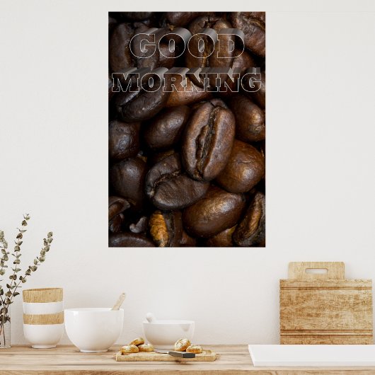 Gutes Morgenposter Poster (Küche)