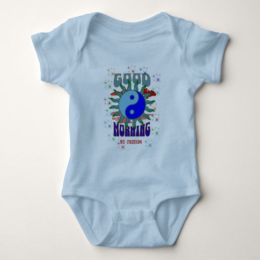 GUTES MORNING, Baby Bodysuit Baby Strampler (Vorderseite)