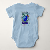 GUTES MORNING, Baby Bodysuit Baby Strampler (Rückseite)