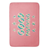 GUTES MORNING Farbenfrohe Coole Streifen Badematte (Vorderseite Vertikal)