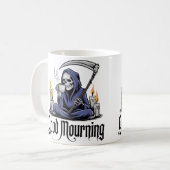 GUTES MOURNING KAFFEETASSE (Vorderseite Links)