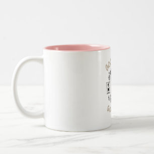 Gutes Musikleben Zweifarbige Tasse