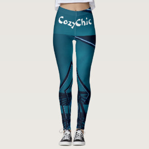 Gutes Nachtglühen Moderner Abend Leggings