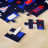 Gutes neues Jahr Donald Trump Puzzle (Seite)