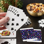 Gutes neues Jahr Donald Trump Spielkarten (In Situ)