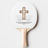 Gutes News-Paddel Tischtennis Schläger (Rückseite)