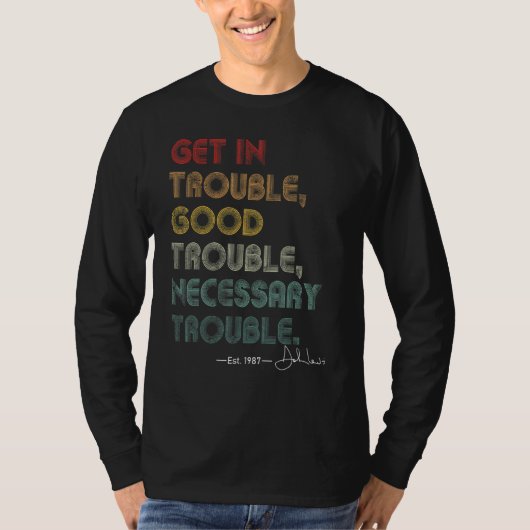 Gutes notwendiges Problem, notwendige Probleme T-Shirt (Vorderseite)