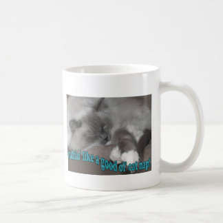 gutes ol Katzen-Nickerchen Kaffeetasse