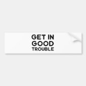 Gutes politisches Geschenk für Ärger Autoaufkleber (Vorne)