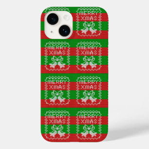 Gutes Pullover-Muster Jingle Glocken Merry Xmas Ga Case-Mate iPhone 14 Hülle