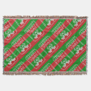 Gutes Pullover-Muster Jingle Glocken Merry Xmas Ga Decke