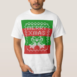 Gutes Pullover-Muster Jingle Glocken Merry Xmas Ga T-Shirt