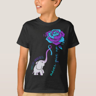 Gutes Selbstmordbewusstsein aufgeben Grafik T-Shirt