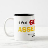 Gutes Sess ich Einschätzung 1,0 der Tassen-| Zweifarbige Tasse (Links)