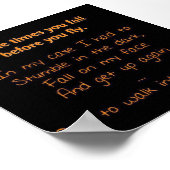 Gutes Spaß Poster (Ecke)