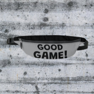 Gutes Spiel!   Fanny Pack für Gamer in fetter Typo Bauchtasche