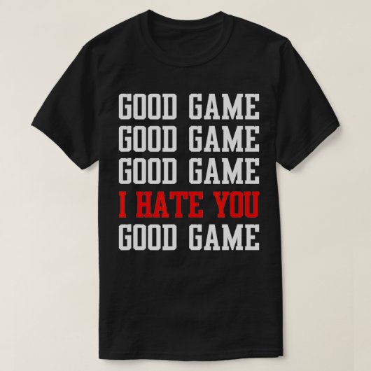 Gutes Spiel T-Shirt (Design vorne)