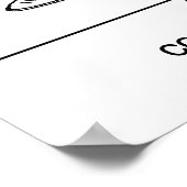 Gutes Steuerdokument Poster (Ecke)