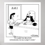 Gutes Steuerdokument Poster (Vorne)