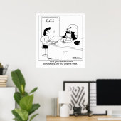 Gutes Steuerdokument Poster (Heimbüro)