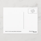 Gutes tun für die Nachbarkarte Postkarte (Rückseite)