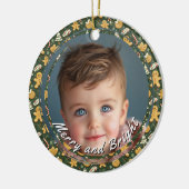 Gutes und helles Foto für benutzerdefiniertes Kind Keramik Ornament (Links)