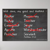 Gutes und leichtgläubiges Servant Poster (Vorne)