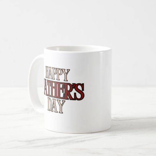 Gutes Vatertag Tasse Geschenk (Vorderseite Links)