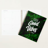 Gutes Vibes Green Leaf Design Planer (Anzeige)
