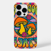 Gutes Vibes-Retreat-Pilz Case-Mate iPhone Hülle (Rückseite)